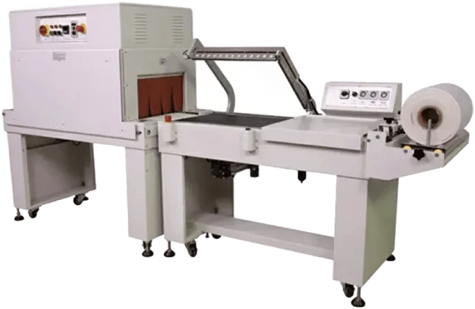 Mesin Pembalut Shrink Separa Automatik KV120 — Kotak, Shrink & Strapping Waffiy Packaging