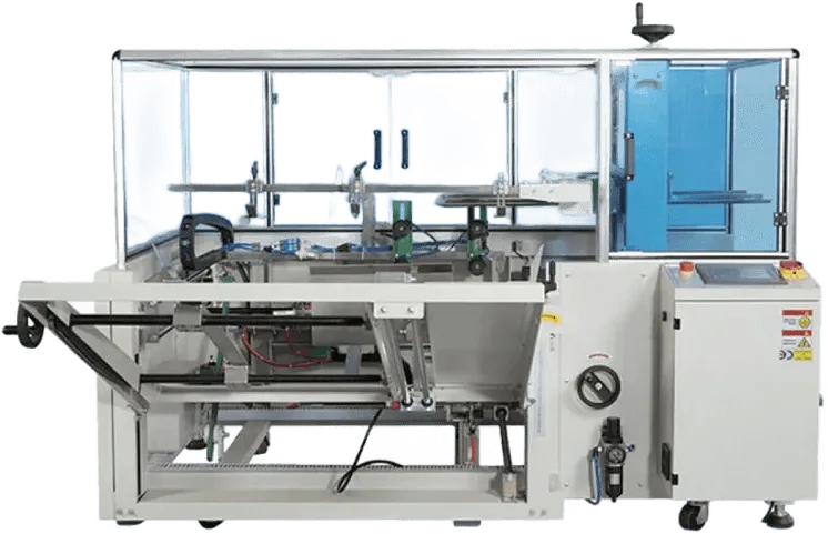Mesin Kotak Karton Automatik JK02 — Kotak, Shrink & Strapping Waffiy Packaging
