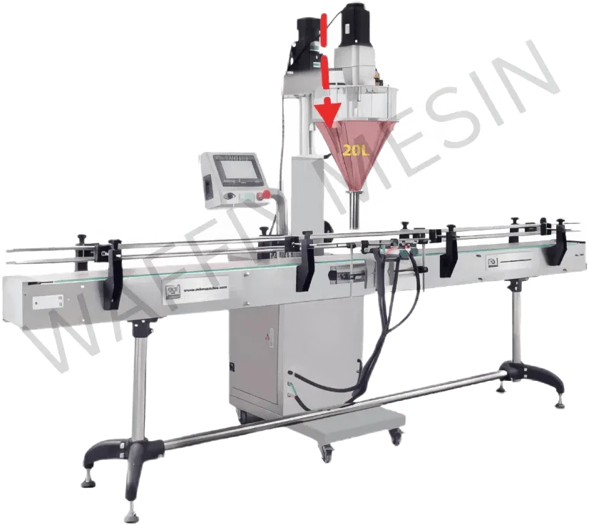 Powder Loading Machine – PTS-177 PTS-177 — Pengisian Botol Waffiy Packaging