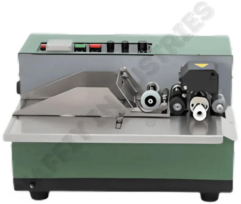 Auto Ink Wheel Coding Machine WF-PACK — Label & Pencetak Kod Waffiy Packaging
